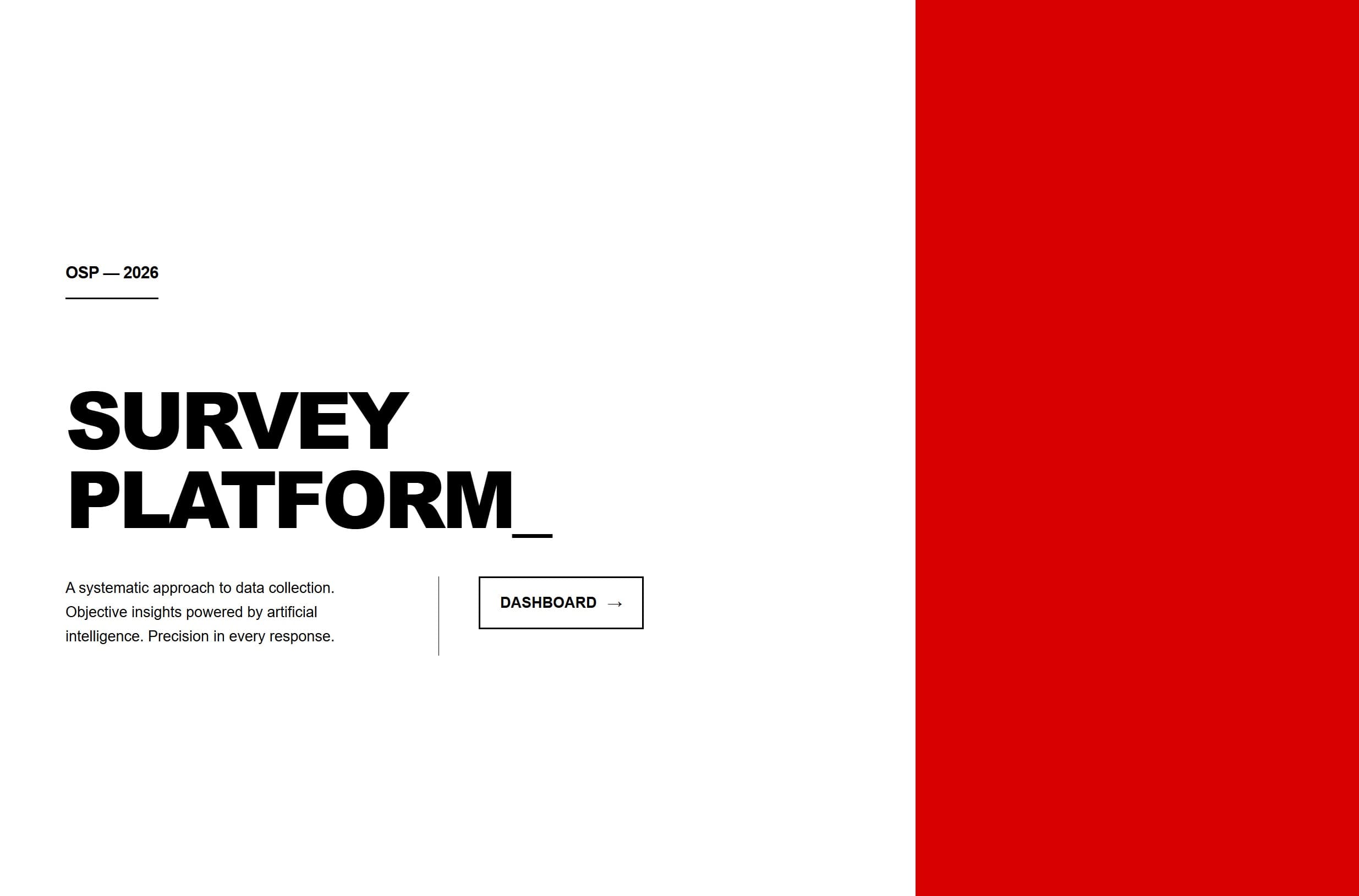 Online Survey Platform